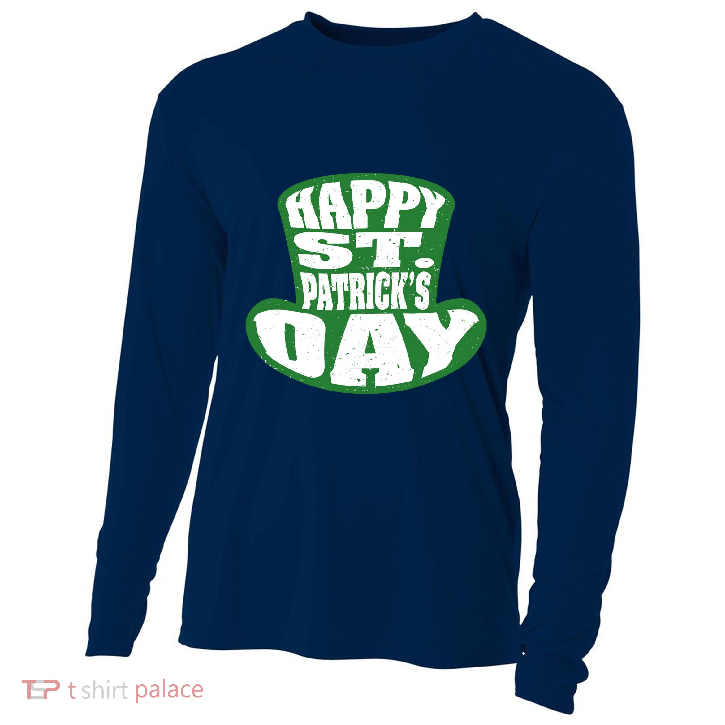 Happy St. Patrick’s Day Cooling Performance Long Sleeve Crew