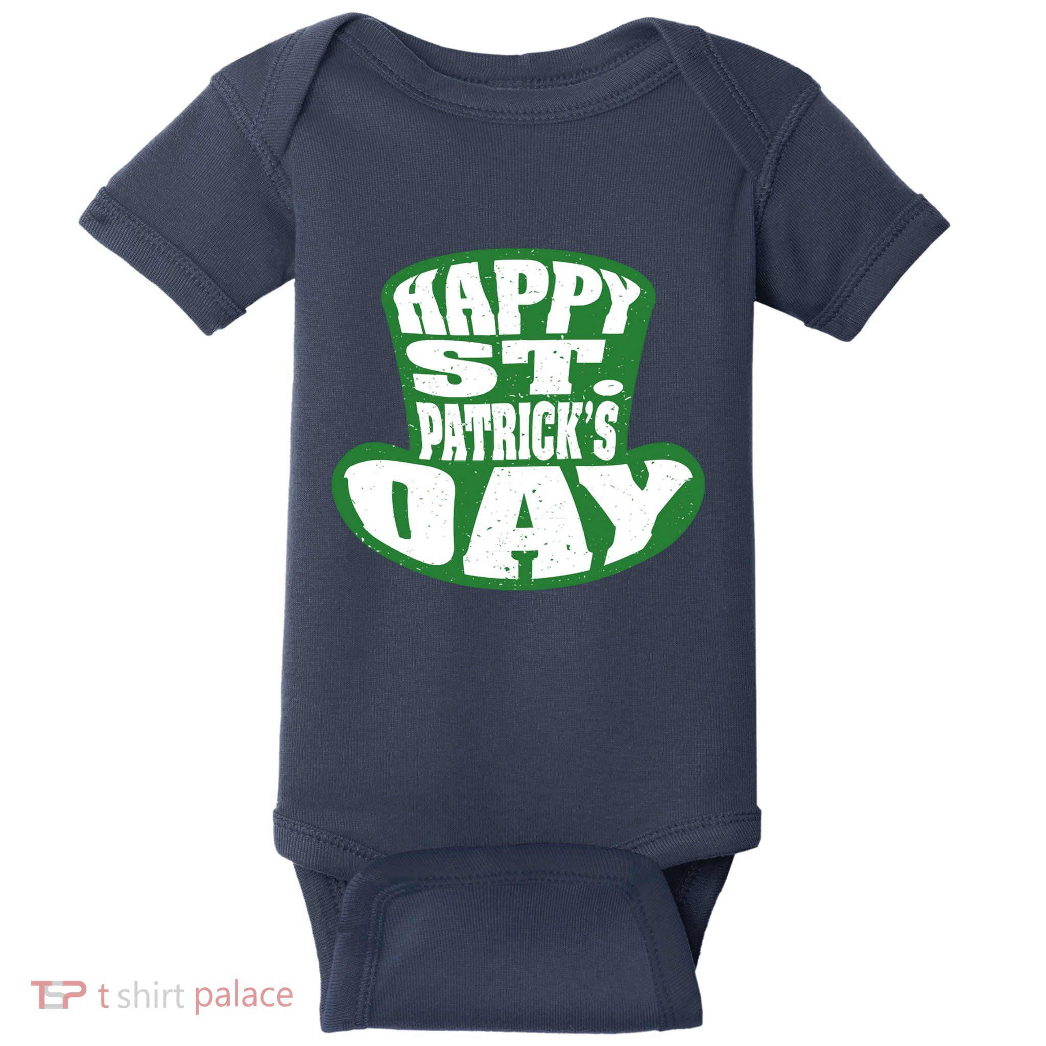 Happy St. Patrick’s Day Baby Bodysuit