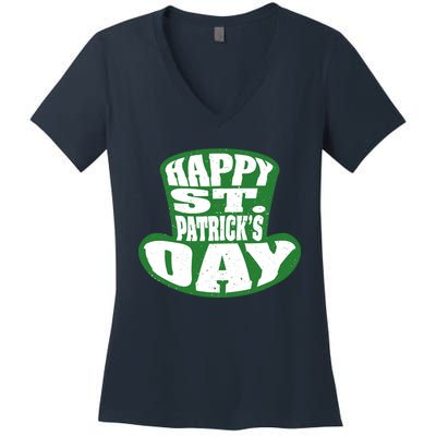 Happy St. Patrick’s Day Women's V-Neck T-Shirt