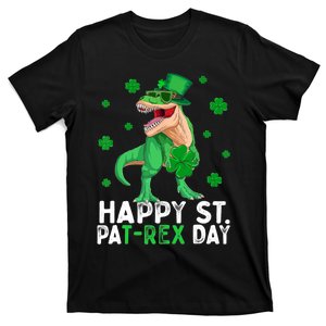 Happy St PaTRex Dinosaur Saint Patrick's Day For Boy Girl T-Shirt