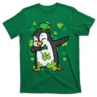 Happy St Patrick's Day Penguin Dab Saint Paddys Boys Girls s T-Shirt