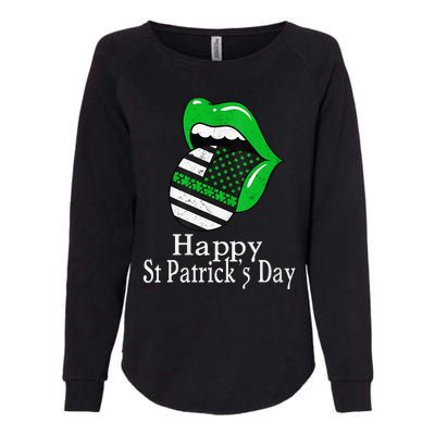 Happy St. Patrick's Day Funny Saint Irish Patrick   Womens California Wash Sweatshirt