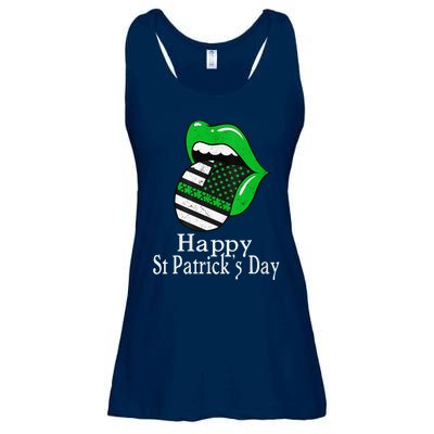 Happy St. Patrick's Day Funny Saint Irish Patrick   Ladies Essential Flowy Tank