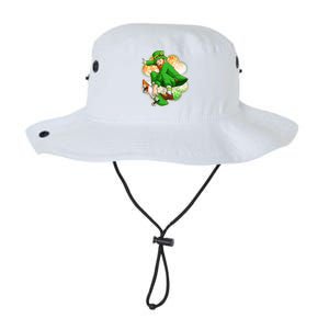 Happy St Patricks Day Skateboarding Leprechaun Legacy Cool Fit Booney Bucket Hat