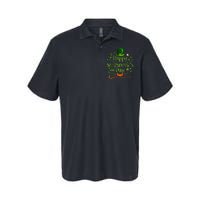 Happy St Patrick's Day Green Shamrock Irish Saint Patrick’s Softstyle Adult Sport Polo