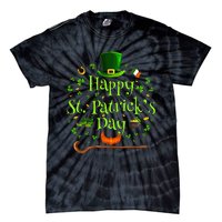 Happy St Patrick's Day Green Shamrock Irish Saint Patrick’s Tie-Dye T-Shirt