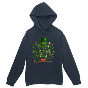 Happy St Patrick's Day Green Shamrock Irish Saint Patrick’s Urban Pullover Hoodie