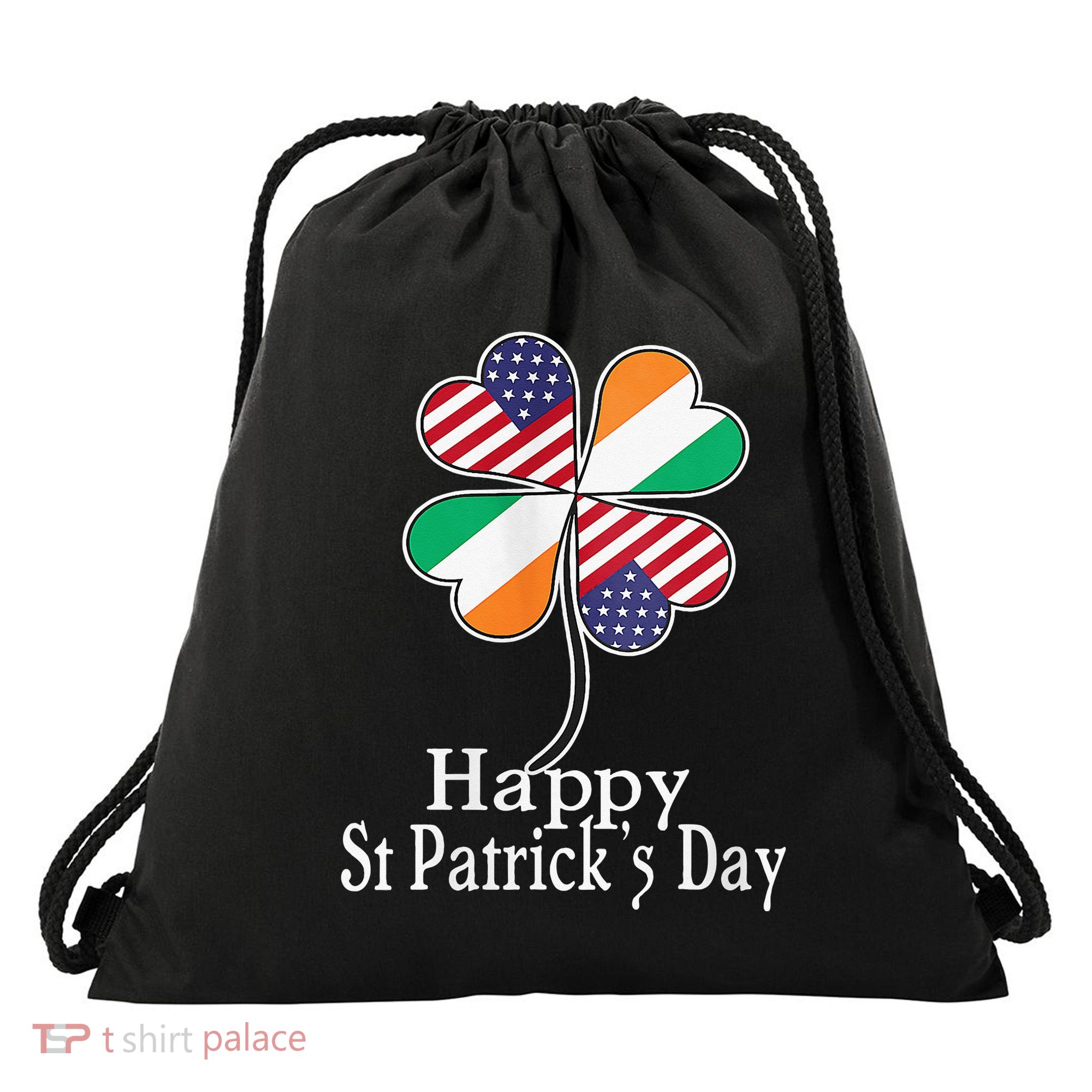Happy St. Patrick's Day Funny Saint Irish Patrick   Drawstring Bag