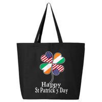 Happy St. Patrick's Day Funny Saint Irish Patrick   25L Jumbo Tote
