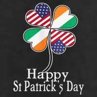Happy St. Patrick's Day Funny Saint Irish Patrick   25L Jumbo Tote