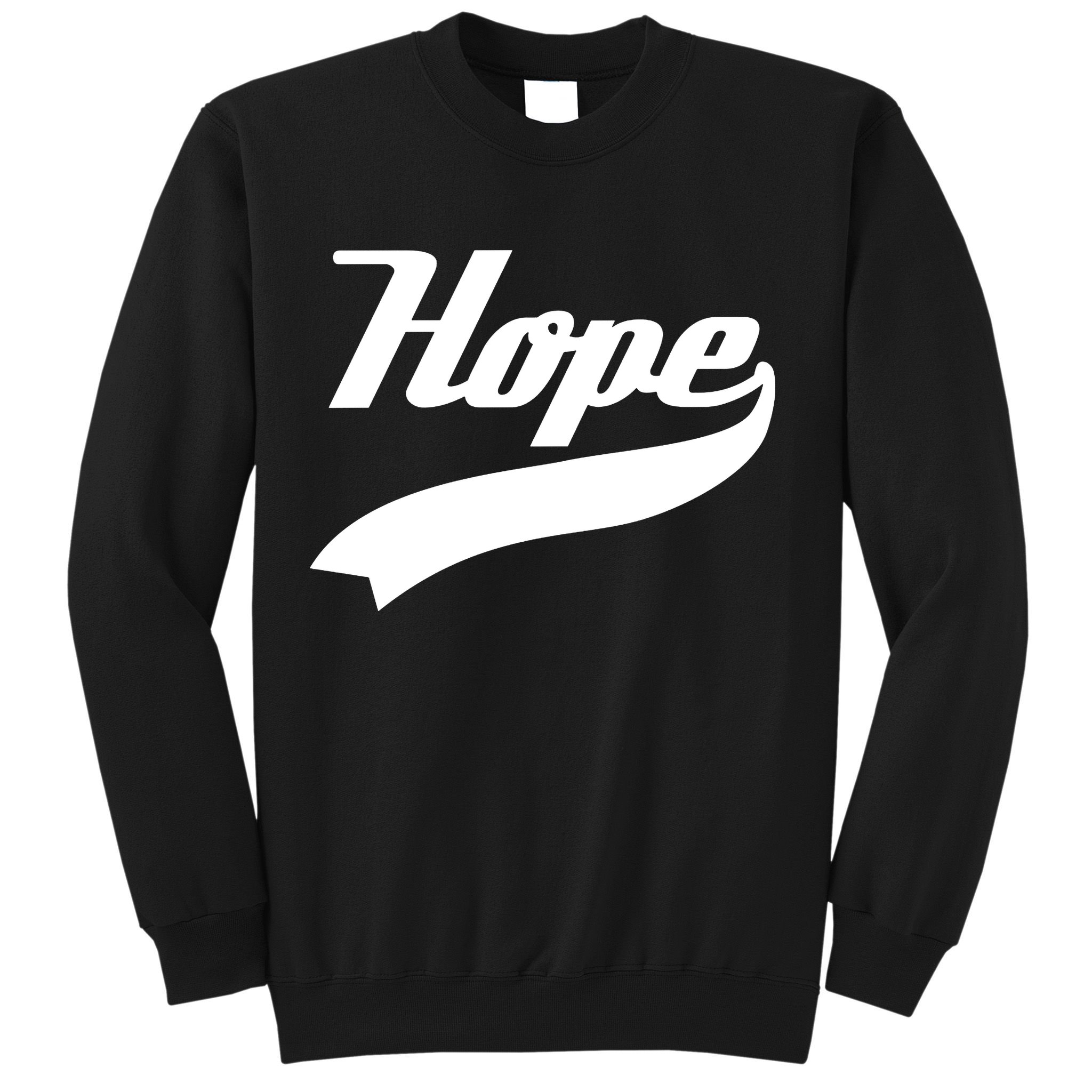 Hope Slogan Quote Christian Religious Jesus Christ Christmas Christian Jesus Chr Sweatshirt