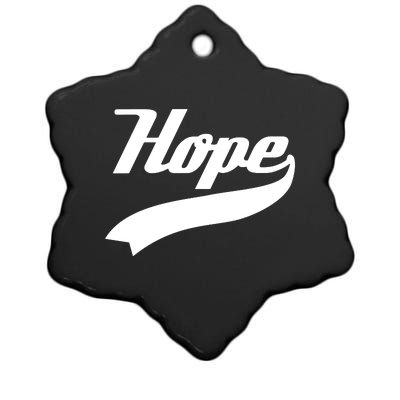 Hope Slogan Quote Christian Religious Jesus Christ Christmas Christian Jesus Chr Ceramic Star Ornament