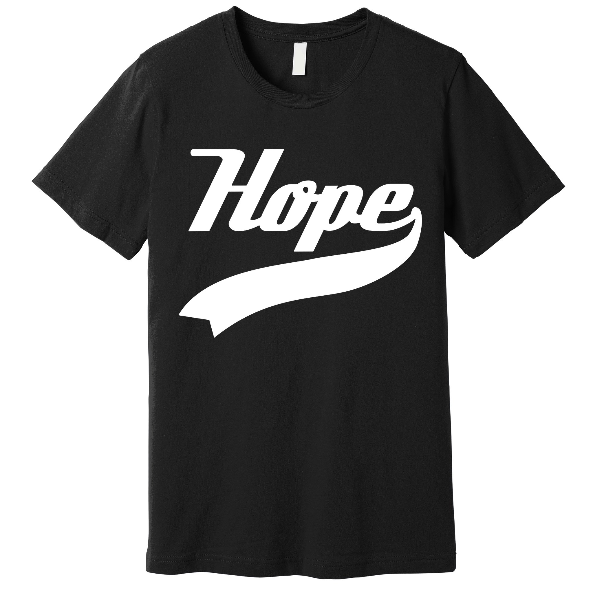 Hope Slogan Quote Christian Religious Jesus Christ Christmas Christian Jesus Chr Premium T-Shirt
