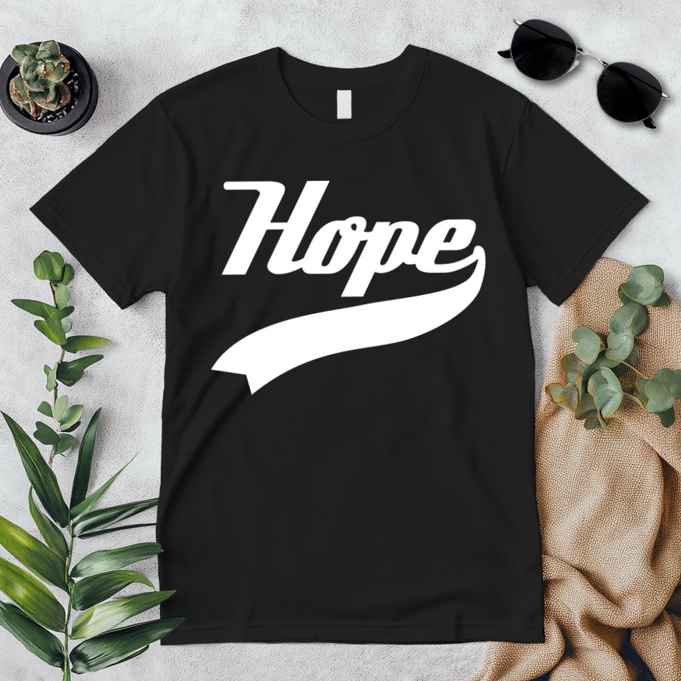 Hope Slogan Quote Christian Religious Jesus Christ Christmas Christian Jesus Chr Premium T-Shirt