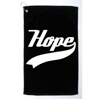 Hope Slogan Quote Christian Religious Jesus Christ Christmas Christian Jesus Chr Golf Towel