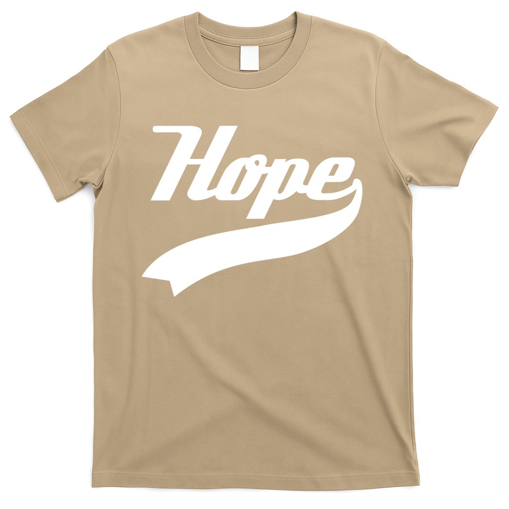 Hope Slogan Quote Christian Religious Jesus Christ Christmas Christian Jesus Chr T-Shirt