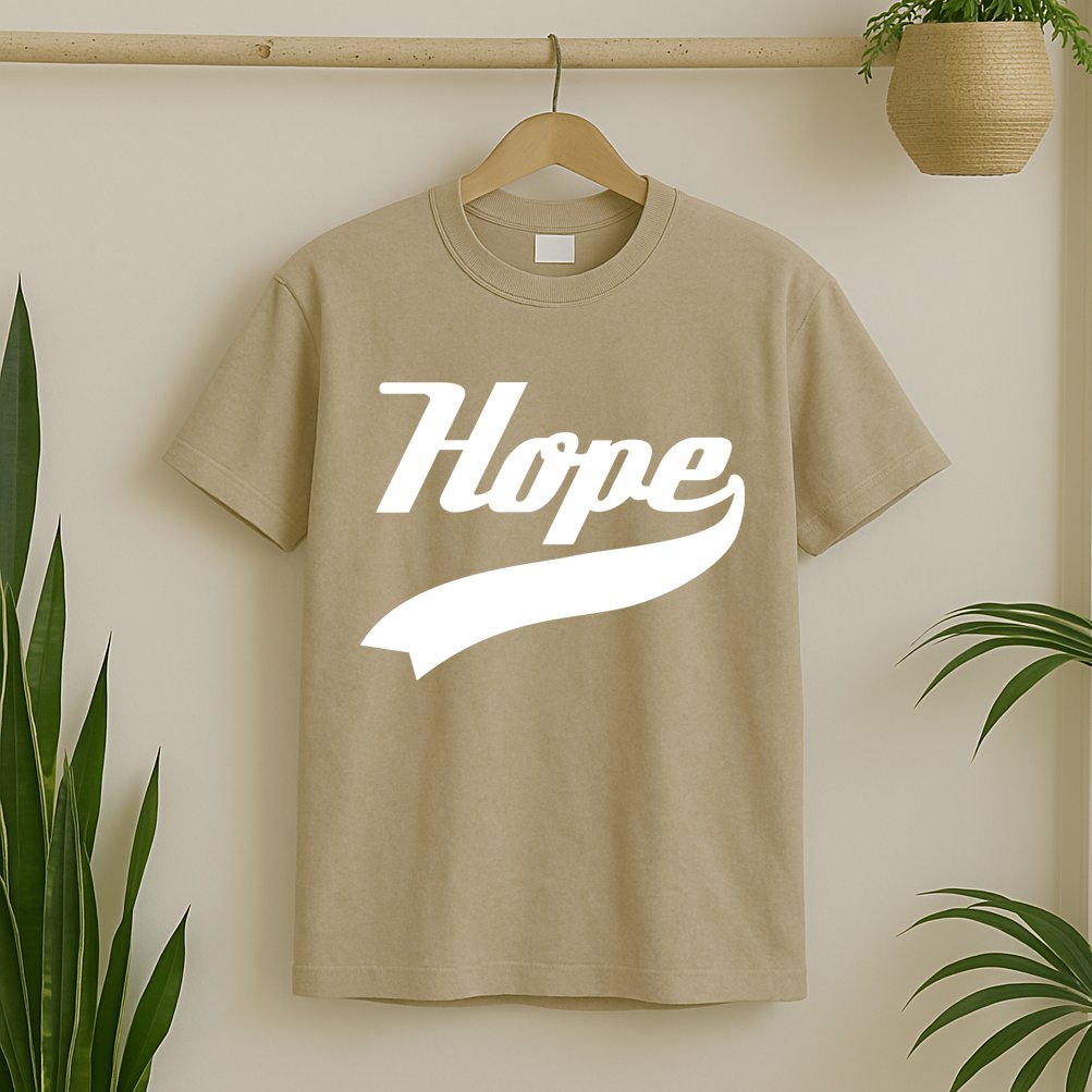 Hope Slogan Quote Christian Religious Jesus Christ Christmas Christian Jesus Chr T-Shirt