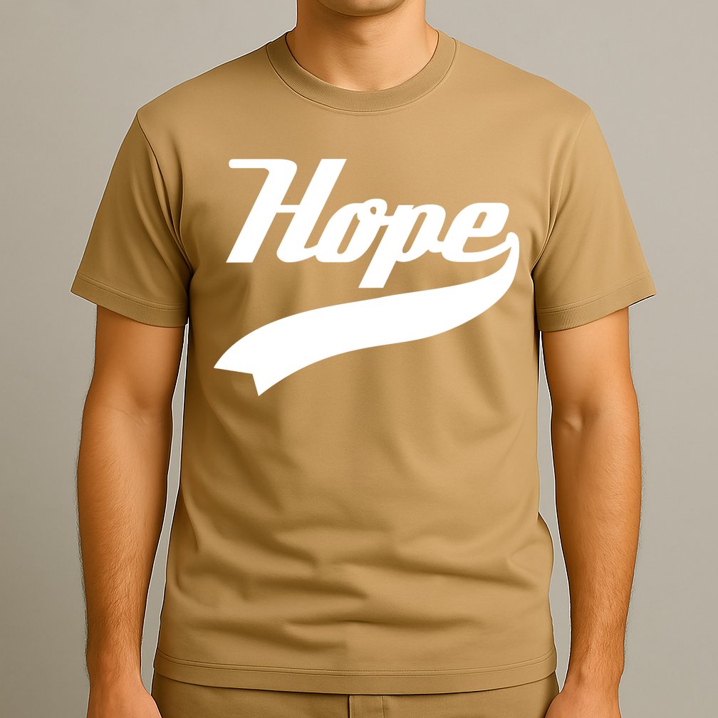 Hope Slogan Quote Christian Religious Jesus Christ Christmas Christian Jesus Chr T-Shirt