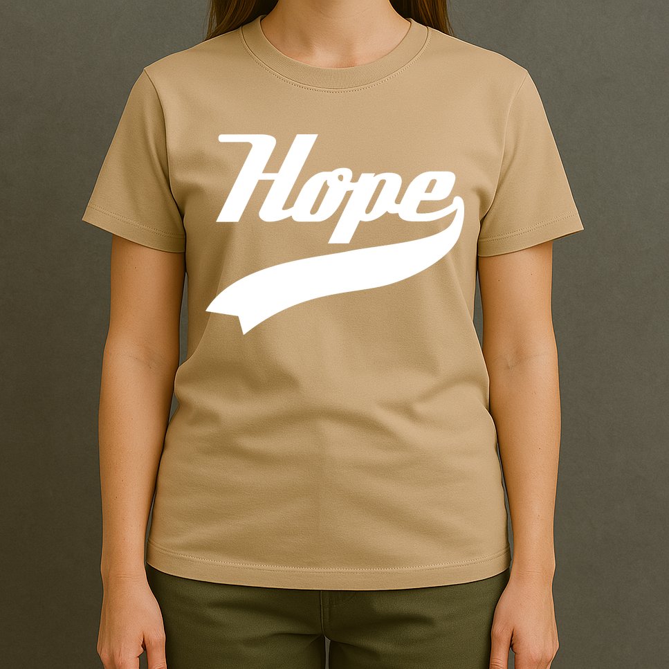 Hope Slogan Quote Christian Religious Jesus Christ Christmas Christian Jesus Chr T-Shirt