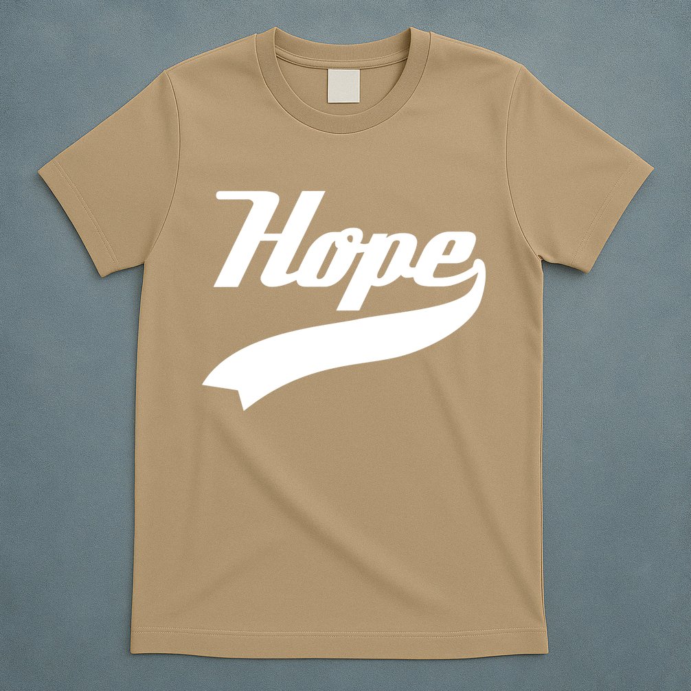 Hope Slogan Quote Christian Religious Jesus Christ Christmas Christian Jesus Chr T-Shirt