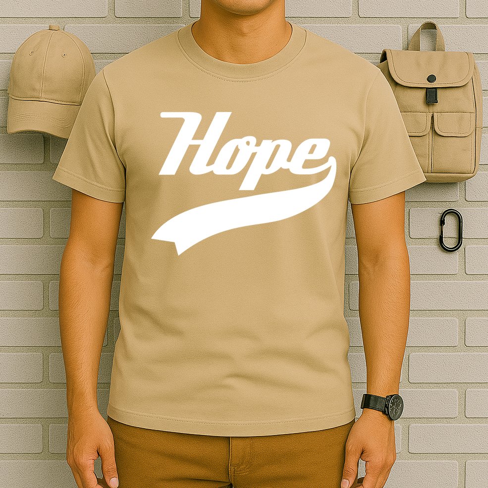 Hope Slogan Quote Christian Religious Jesus Christ Christmas Christian Jesus Chr T-Shirt