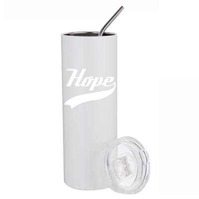 Hope Slogan Quote Christian Religious Jesus Christ Christmas Christian Jesus Chr Stainless Steel Tumbler