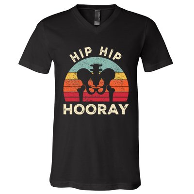 Hip Surgery Recovery Hip Replacement Recovery V-Neck T-Shirt