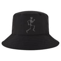 Human Skeleton Running Bone Names Anatomy Labels for Geeks Cool Comfort Performance Bucket Hat