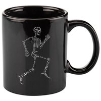 Human Skeleton Running Bone Names Anatomy Labels for Geeks 11oz C Handle Ceramic Mug