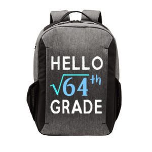 Hello Square Root Of 64 Grade Funny 8th Grader School Gift Vector Backpack