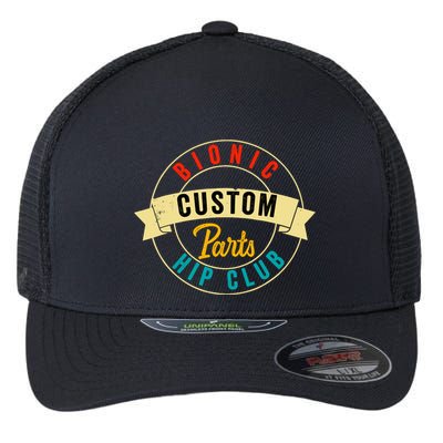 Hip Surgery Replacement Recovery Bionic Custom Part Hip Club Flexfit Unipanel Trucker Cap