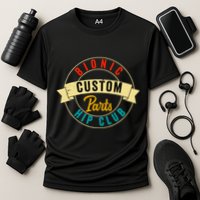 Hip Surgery Replacement Recovery Bionic Custom Part Hip Club Cooling Performance Crew T-Shirt