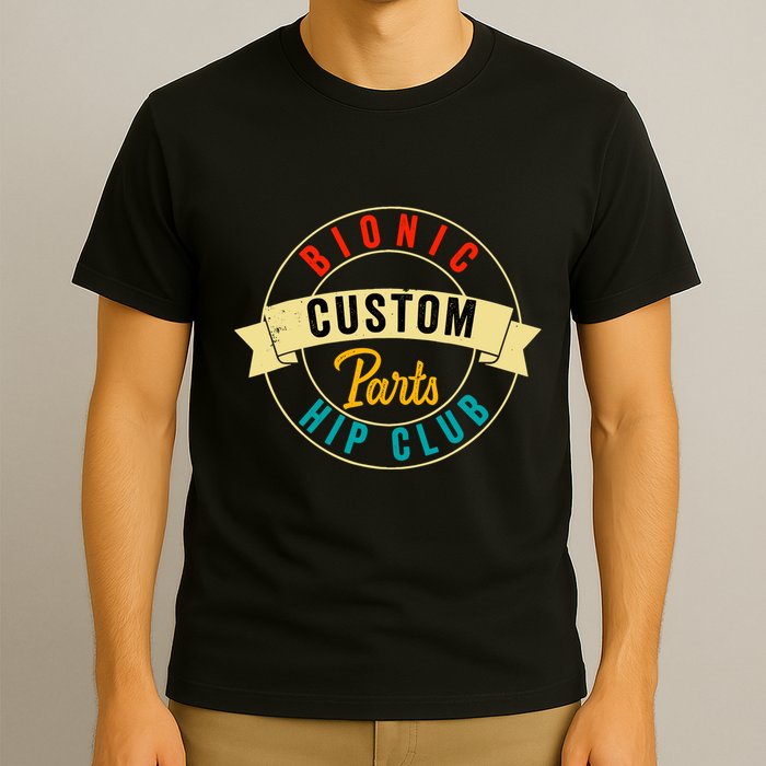 Hip Surgery Replacement Recovery Bionic Custom Part Hip Club T-Shirt