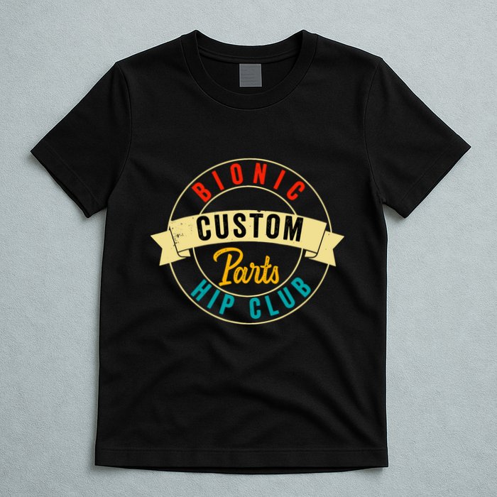 Hip Surgery Replacement Recovery Bionic Custom Part Hip Club T-Shirt