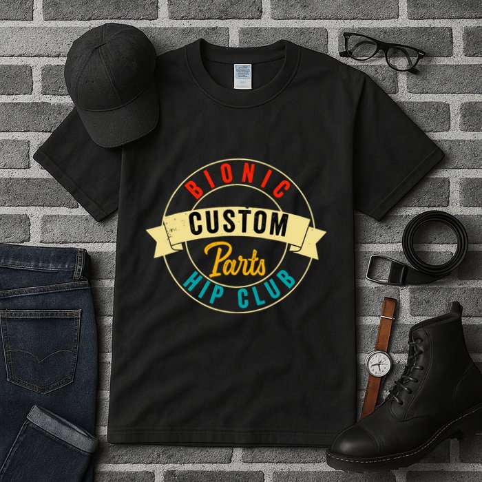 Hip Surgery Replacement Recovery Bionic Custom Part Hip Club Tall T-Shirt
