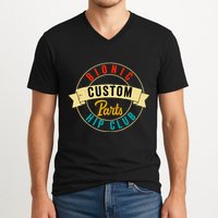 Hip Surgery Replacement Recovery Bionic Custom Part Hip Club V-Neck T-Shirt