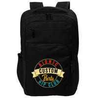 Hip Surgery Replacement Recovery Bionic Custom Part Hip Club Impact Tech Backpack