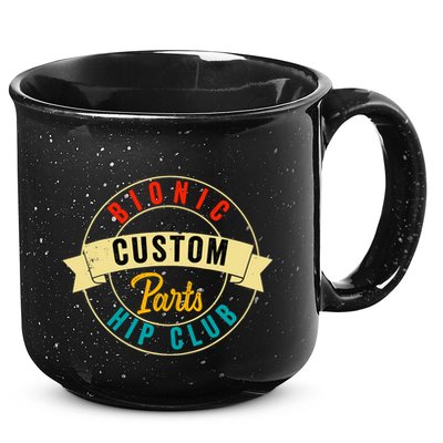 Hip Surgery Replacement Recovery Bionic Custom Part Hip Club 15oz Campfire Ceramic Mug