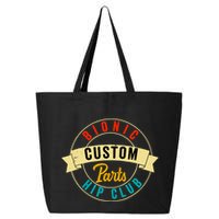 Hip Surgery Replacement Recovery Bionic Custom Part Hip Club 25L Jumbo Tote