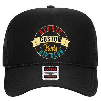 Hip Surgery Replacement Recovery Bionic Custom Part Hip Club Trucker Hat