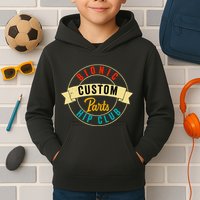 Hip Surgery Replacement Recovery Bionic Custom Part Hip Club Kids Hoodie