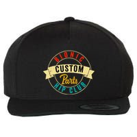 Hip Surgery Replacement Recovery Bionic Custom Part Hip Club Wool Snapback Cap