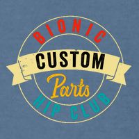 Hip Surgery Replacement Recovery Bionic Custom Part Hip Club Garment-Dyed Sweatshirt