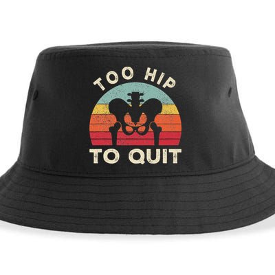 Hip Surgery Recovery Hip Replacement Recovery Sustainable Bucket Hat