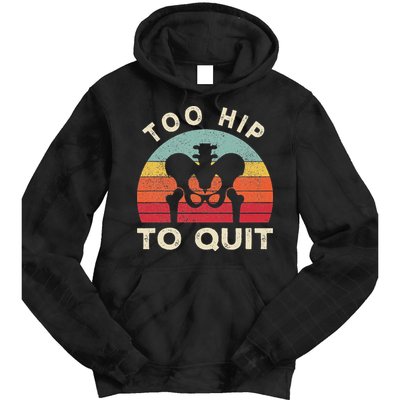 Hip Surgery Recovery Hip Replacement Recovery Tie Dye Hoodie