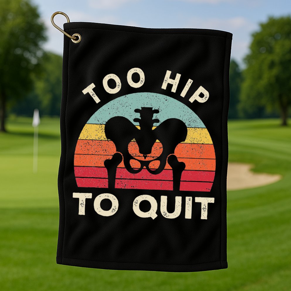Hip Surgery Recovery Hip Replacement Recovery Golf Towel