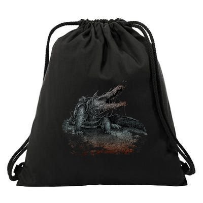 Hunt Showdown Rotjaw Drawstring Bag