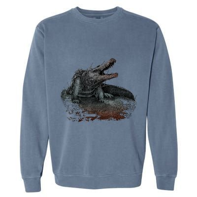 Hunt Showdown Rotjaw Garment-Dyed Sweatshirt