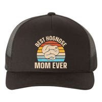 Hognose Snake Reptile Retro Best Hognose Mom Ever Yupoong Adult 5-Panel Trucker Hat