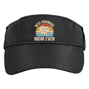 Hognose Snake Reptile Retro Best Hognose Mom Ever Adult Drive Performance Visor